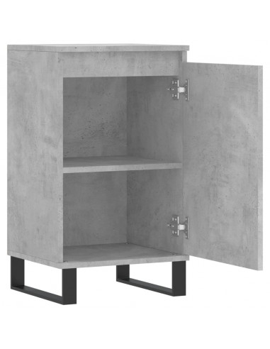 Credenze 2 pz Grigio Cemento 40x35x70 cm in Legno Multistrato