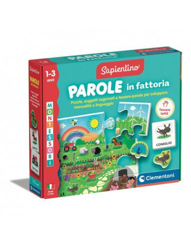 MONTESSORI - PAROLE IN FATTORIA