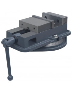 Morsa con Piattaforma Girevole in Ghisa 160 mm