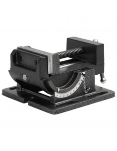 Morsa Inclinata Manuale per Trapano a Colonna 110 mm