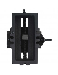 Morsa Manuale da Tavolo con Slitta Trasversale