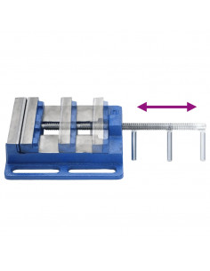Morsa per Trapano Blu 121 mm in Ghisa