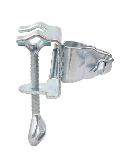 Morsetti per Ombrelloni da Balcone 2pz 32 mm in Acciaio Zincato