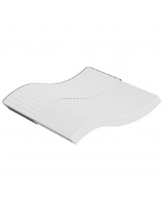 Materasso in Schiuma Mediamente Morbido 200x200 cm 2