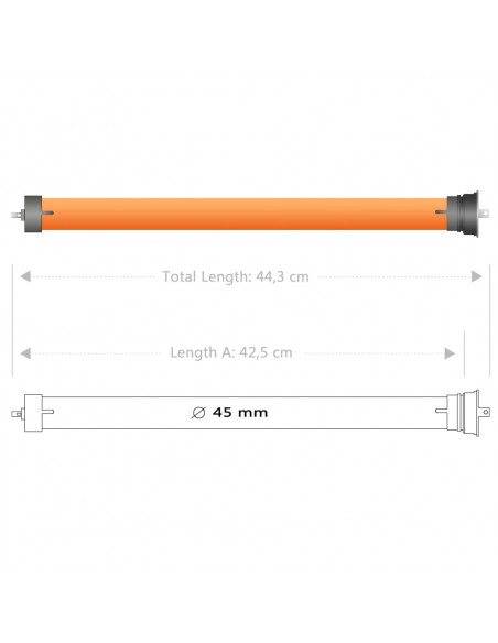 Motore Tubolare 20 Nm
