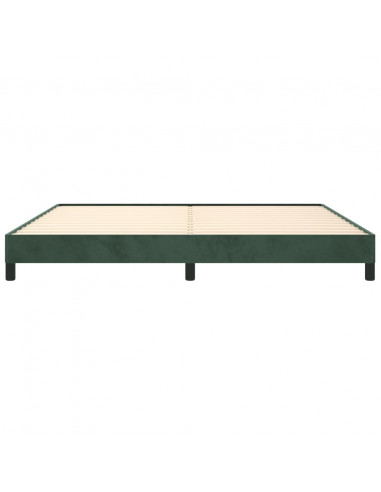 Giroletto Verde Scuro 200x200 cm in Velluto