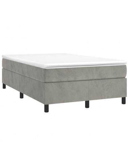 Giroletto Grigio Chiaro 120x200 cm in Velluto