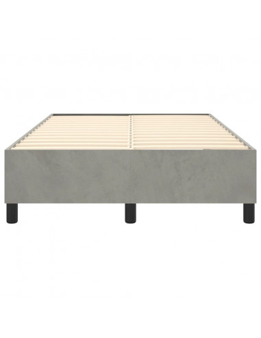 Giroletto Grigio Chiaro 120x200 cm in Velluto