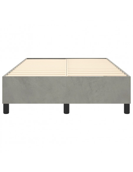 Giroletto Grigio Chiaro 120x200 cm in Velluto