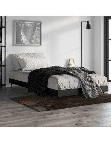 Giroletto Nero 90x200 cm in Legno Multistrato