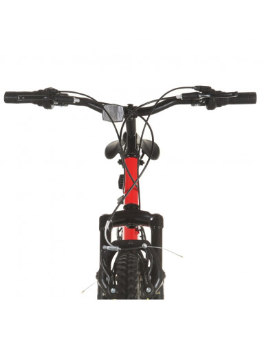 Mountain Bike 21 Speed 26" Ruote 49 cm Rosso