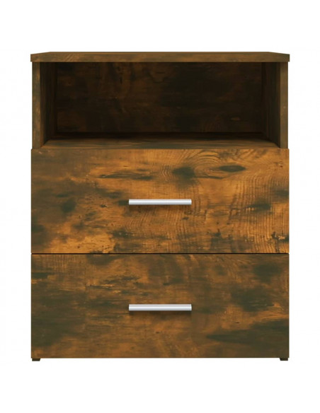 Comodino Rovere Fumo 50x32x60 cm