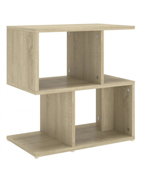 Comodino Rovere Sonoma 50x30x51,5 cm in Legno Multistrato