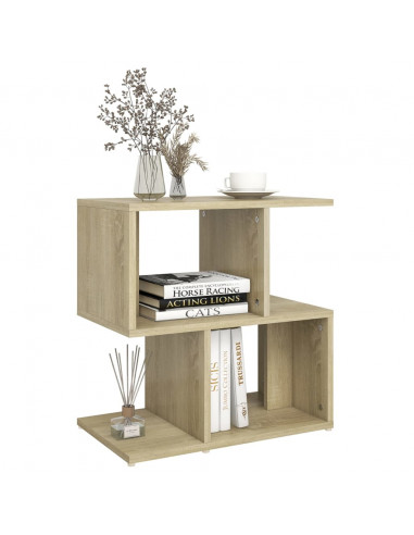 Comodino Rovere Sonoma 50x30x51,5 cm in Legno Multistrato