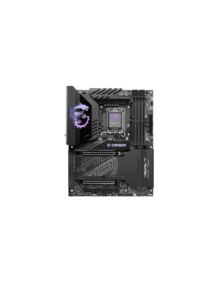 MSI MB MPG Z890 CARBON WIFI, STD MPG Z890 CARBON WIFI,Z890,LGA1851,4DDR5,3PCIEX16,5M.2,2TBT4,1USBC3.