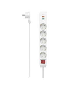 Multipresa tavolo Hama 00223186 Con interruttore e Fast Charge Bianco