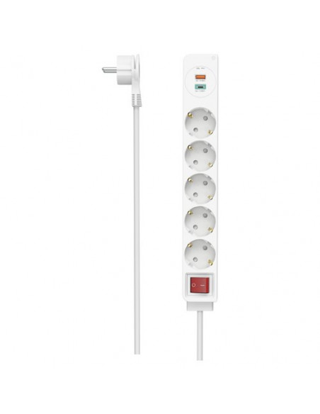 Multipresa tavolo Hama 00223186 Con interruttore e Fast Charge Bianco