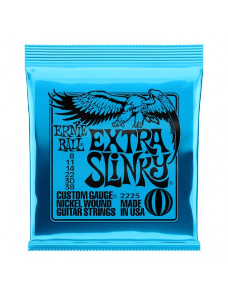 Muta corde chitarra elettrica Ernie Ball P02225 EXTRA SLINKY