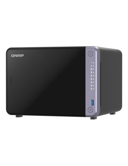 NAS TOWER QNAP TS-632X-4G 6HD 3,5" NOHDD 2x 10GbE SFP+ 2x 2.5GbE 2x USB3.2 RAM 4GB DDR4 QUADCORE AL-524 2.0GHZ