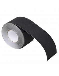 Nastro Antiscivolo Nero 0,1x20 m PVC
