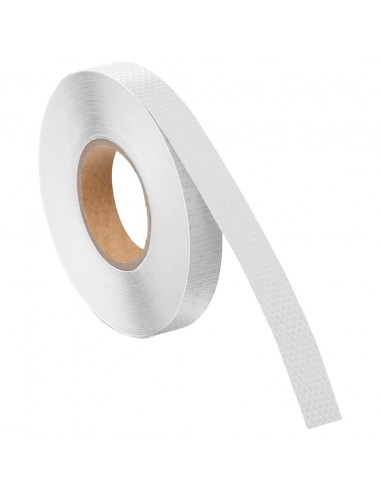 Nastro Riflettente bianco 2,5 cm x 50 m PVC