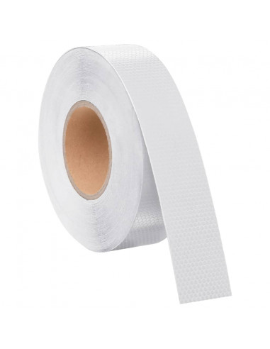 Nastro Riflettente bianco 5 cm x 50 m PVC