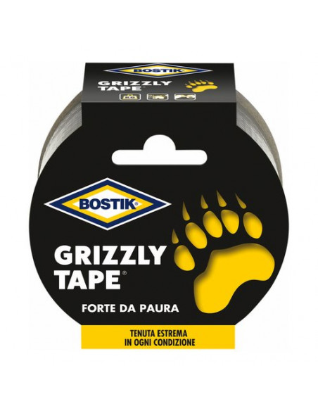 Nastro telato Uhu Bostik 6312076 Grizzly Grigio Grigio