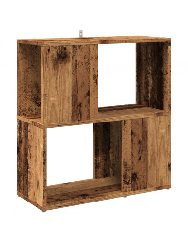 Libreria Legno Antico 60x24x63 cm in Legno Multistrato