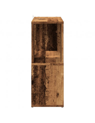 Libreria Legno Antico 60x24x63 cm in Legno Multistrato