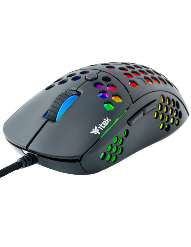 itek G71 mouse Gaming Mano destra USB tipo A Ottico 12000 DPI