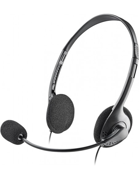 NGS MS103 Max Cuffie con Microfono Jack 3.5mm Nero