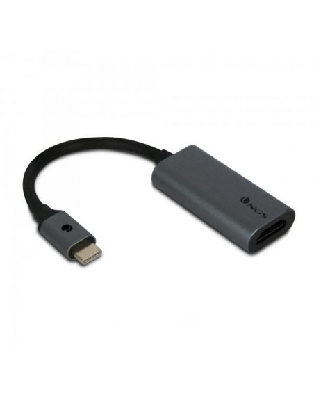 NGS WONDERHDMI USB 2.0 Type-C Nero, Grigio