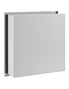 Nicchia per Doccia Argento Spazzolato 32x32x9cm in Acciaio Inox