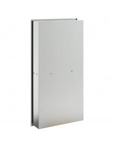 Nicchia per Doccia Argento Spazzolato 32x62x9cm in Acciaio Inox