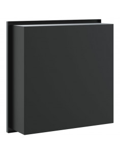 Nicchia per Doccia Nero Opaco 32x32x9cm in Acciaio Inox