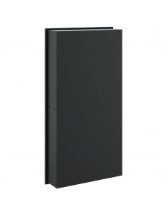 Nicchia per Doccia Nero Opaco 32x62x9cm in Acciaio Inox