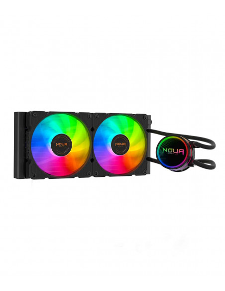 NOUA DISSIPATORE A LIQUIDO BORIS, ARGB TDP 270W CPU INTEL 1700/1200 AMD AM4, 2 FAN 120MM PWM ARGB