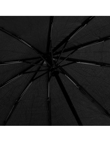 Ombrello Pieghevole Automatico Nero 104 cm