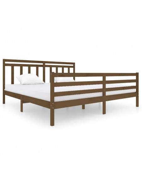 Giroletto Miele in Legno Massello 200x200 cm