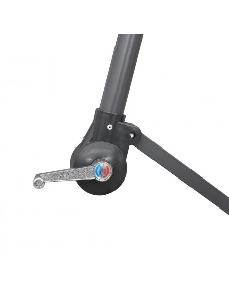 Ombrellone a Sbalzo Blu 3 m Palo in Alluminio
