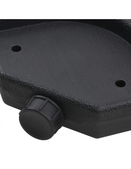 Ombrellone da Esterni con Base Portatile Antracite