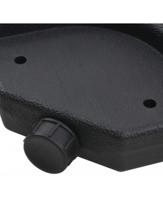 Ombrellone da Esterni con Base Portatile Rosso