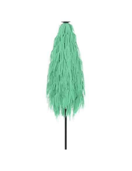 Ombrellone da Giardino con Palo in Acciaio Verde 288x288x225 cm