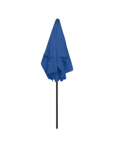 Ombrellone da Spiaggia Azzurro 180x120 cm