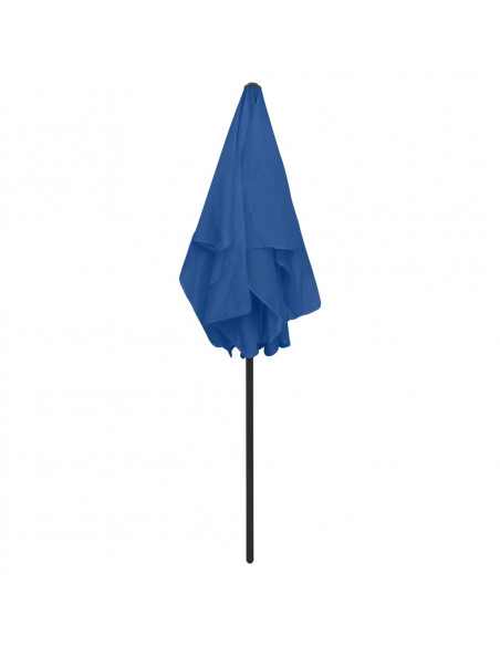 Ombrellone da Spiaggia Azzurro 180x120 cm