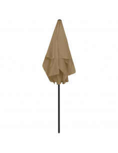 Ombrellone da Spiaggia Tortora 180x120 cm
