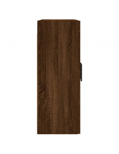 Mobile a Parete Rovere Marrone 69,5x34x90 cm