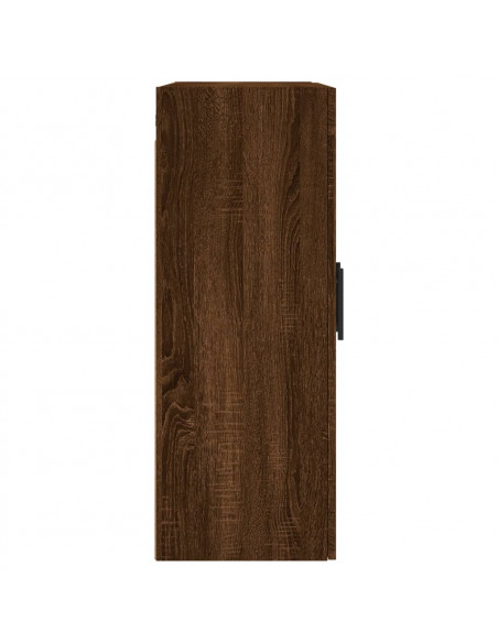 Mobile a Parete Rovere Marrone 69,5x34x90 cm