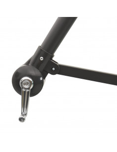 Ombrellone Giardino con Palo in Acciaio Marrone 246x246x230 cm