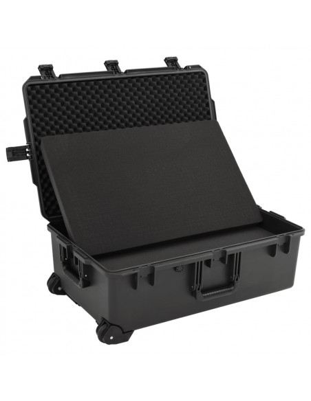 Valigetta da Volo Portatile Nera 79,5x51,5x30,5 cm in PP